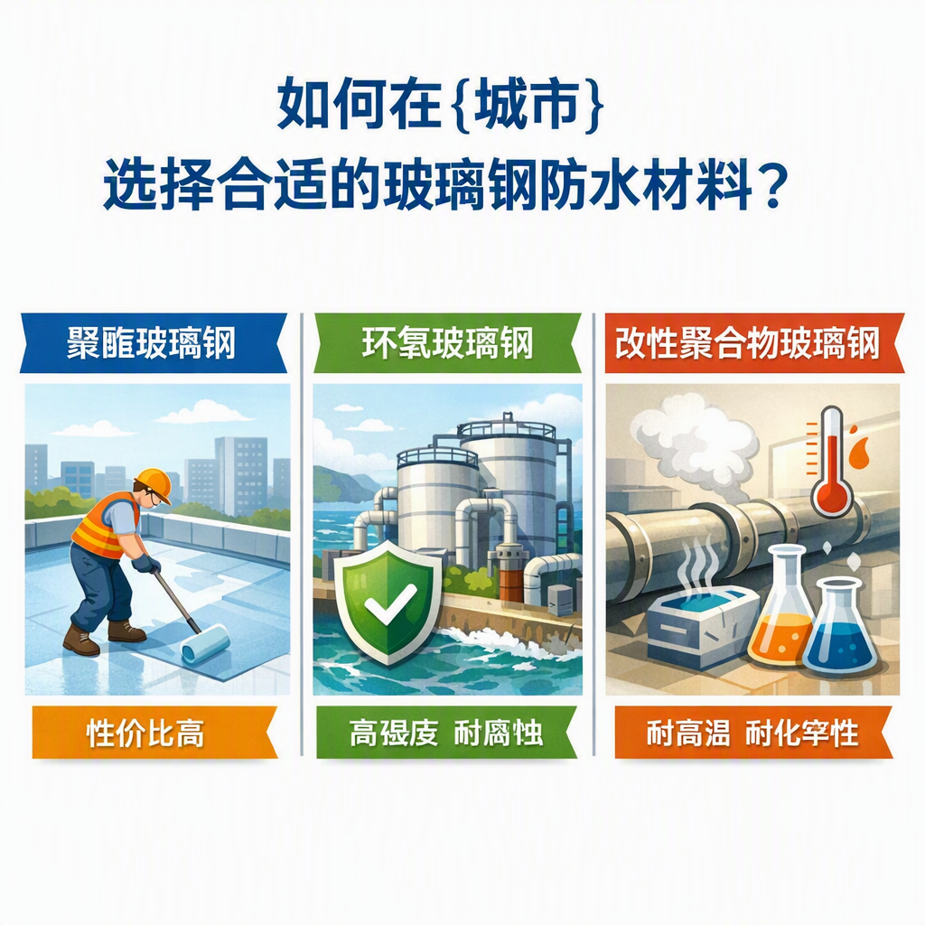 如何在德宏选择合适的玻璃钢防水材料?