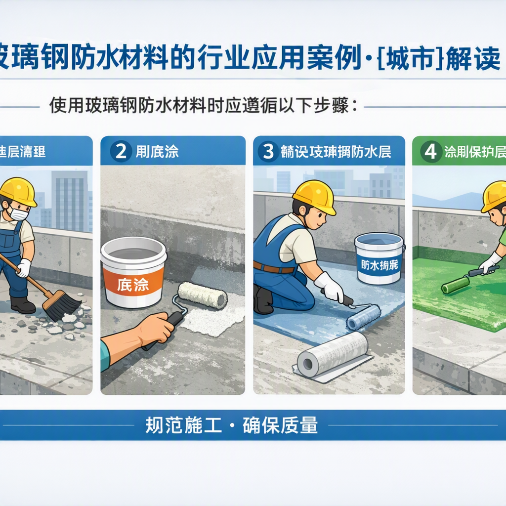 玻璃钢防水材料的行业应用案例,德宏解读