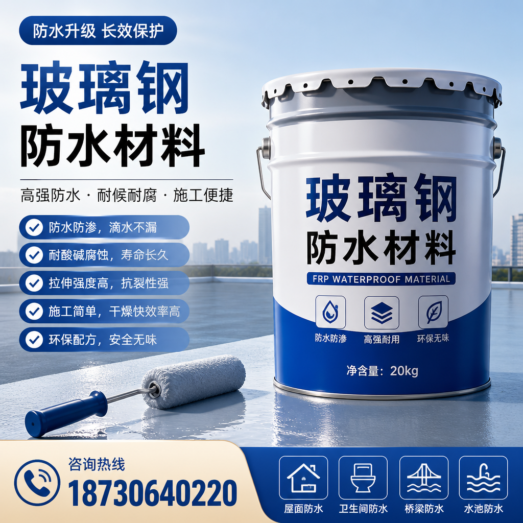 专家解析:玻璃钢防水材料的市场前景分析在 德宏