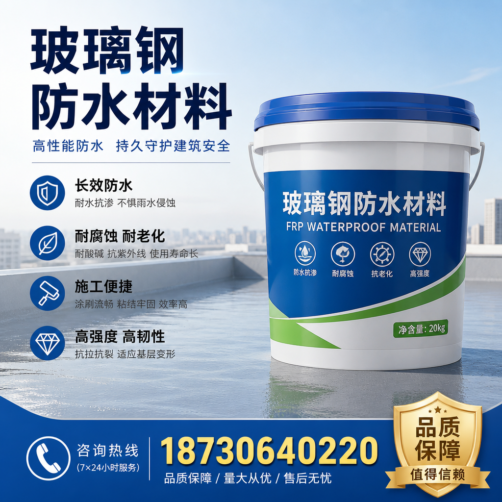 专家解析:玻璃钢防水材料的市场前景分析在 德宏