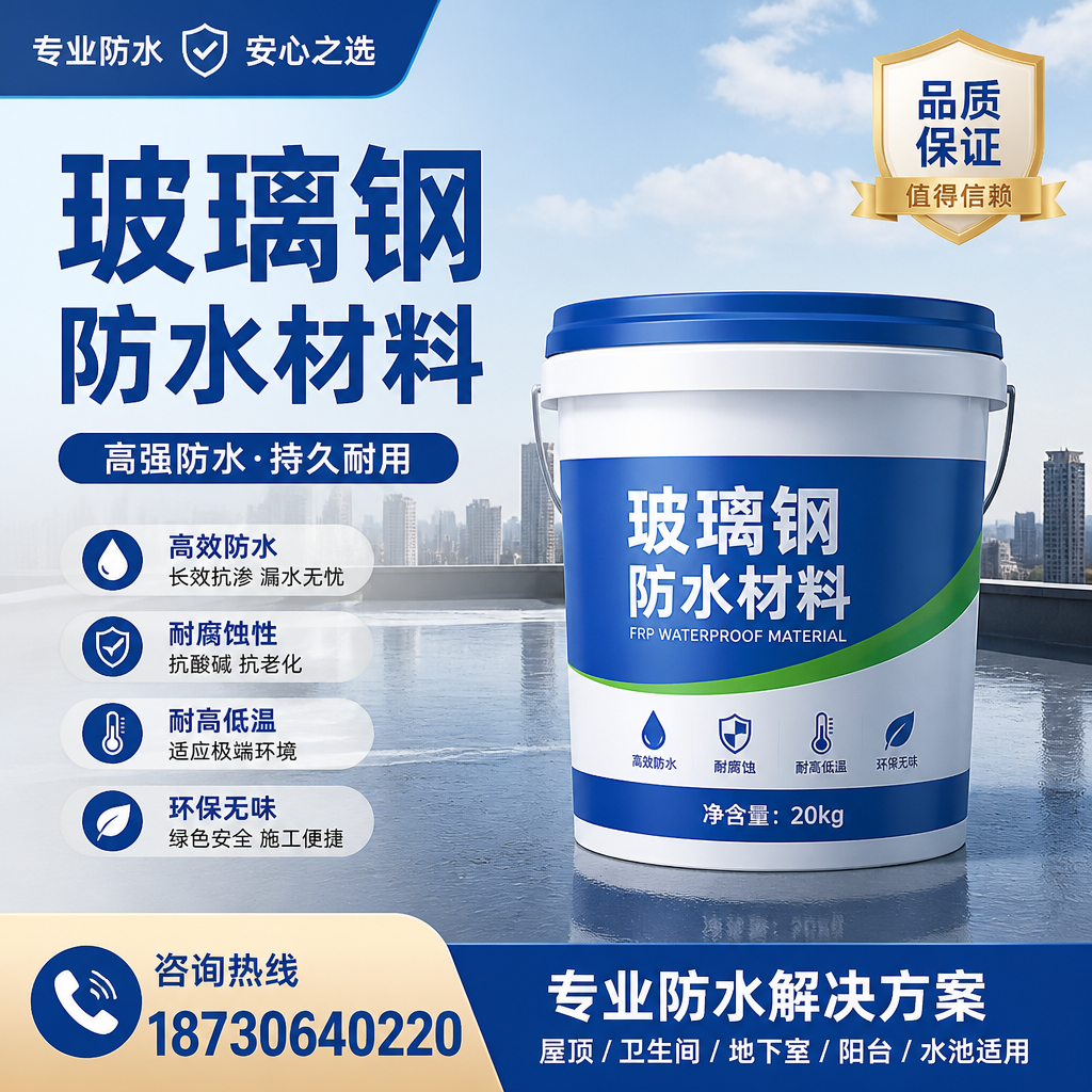 了解玻璃钢防水材料的市场趋势，德宏 企业不可不知